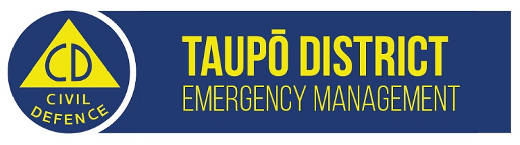 Civil Defence Emergency Management logo.  