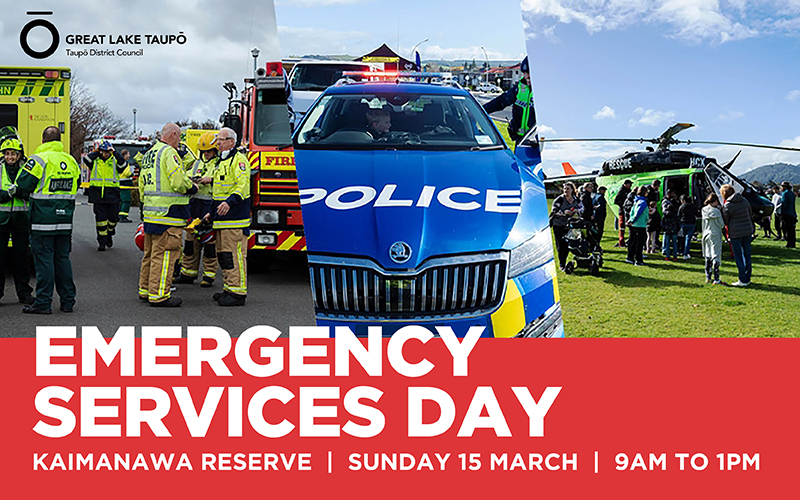 Emergency Services Day 2026 - Taupō District Council