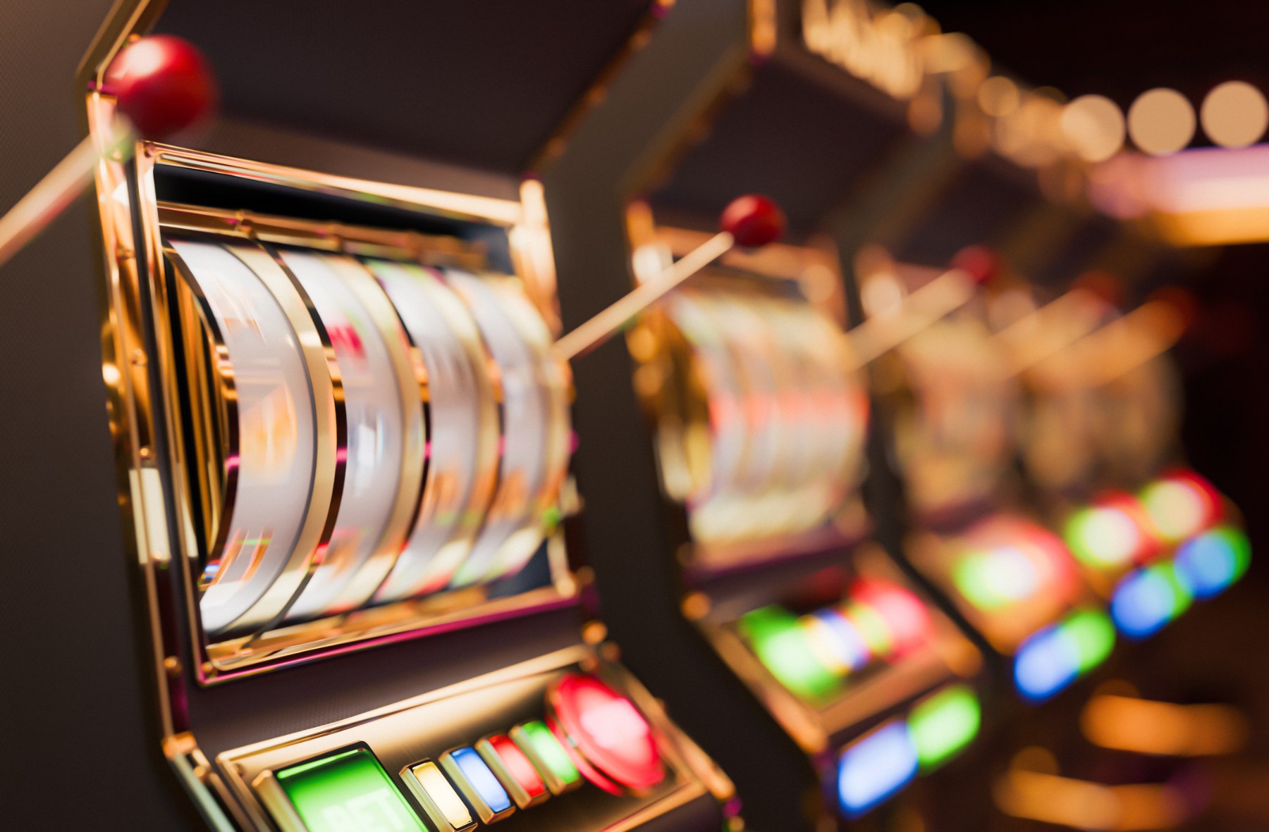 Pokie machines.  