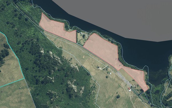 Whakamaru Recreation Reserve map.  