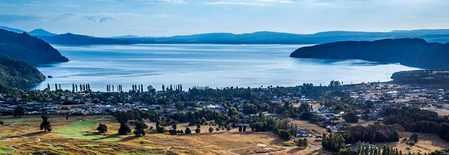 Aerial view of Kinloch.  