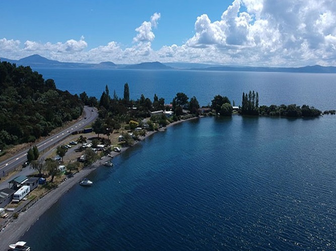 Motutere from above.  