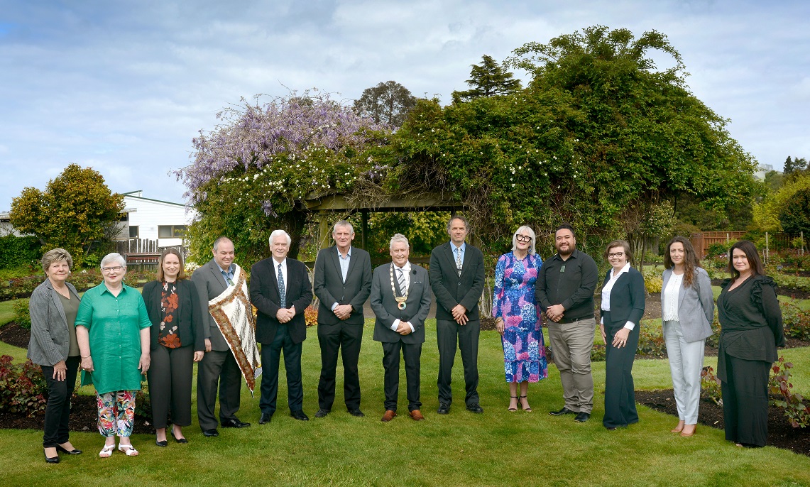 The new Taupō District Council.  