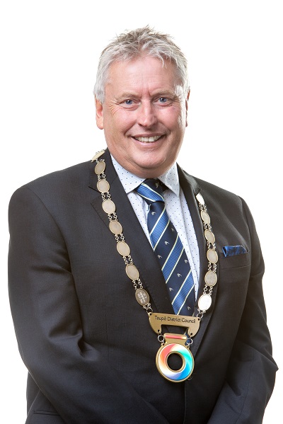 Mayor David Trewavas.  