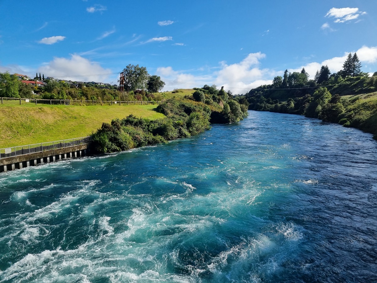 Waikato River.  