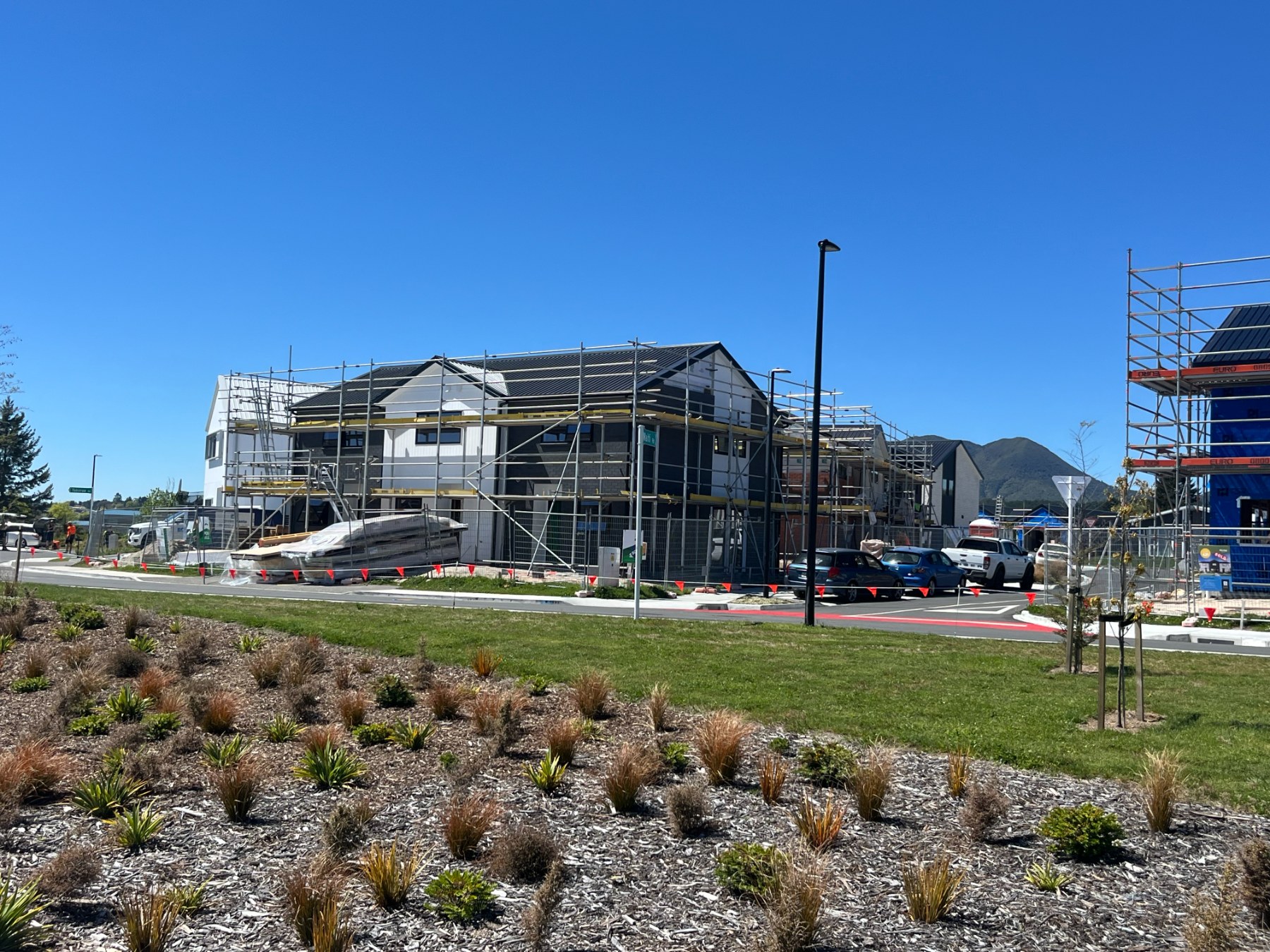 Some of the new homes being built at Oroko Rise, Taupō.  