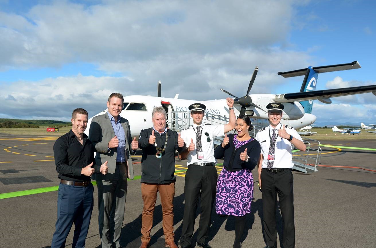 Air New Zealand flights return.  