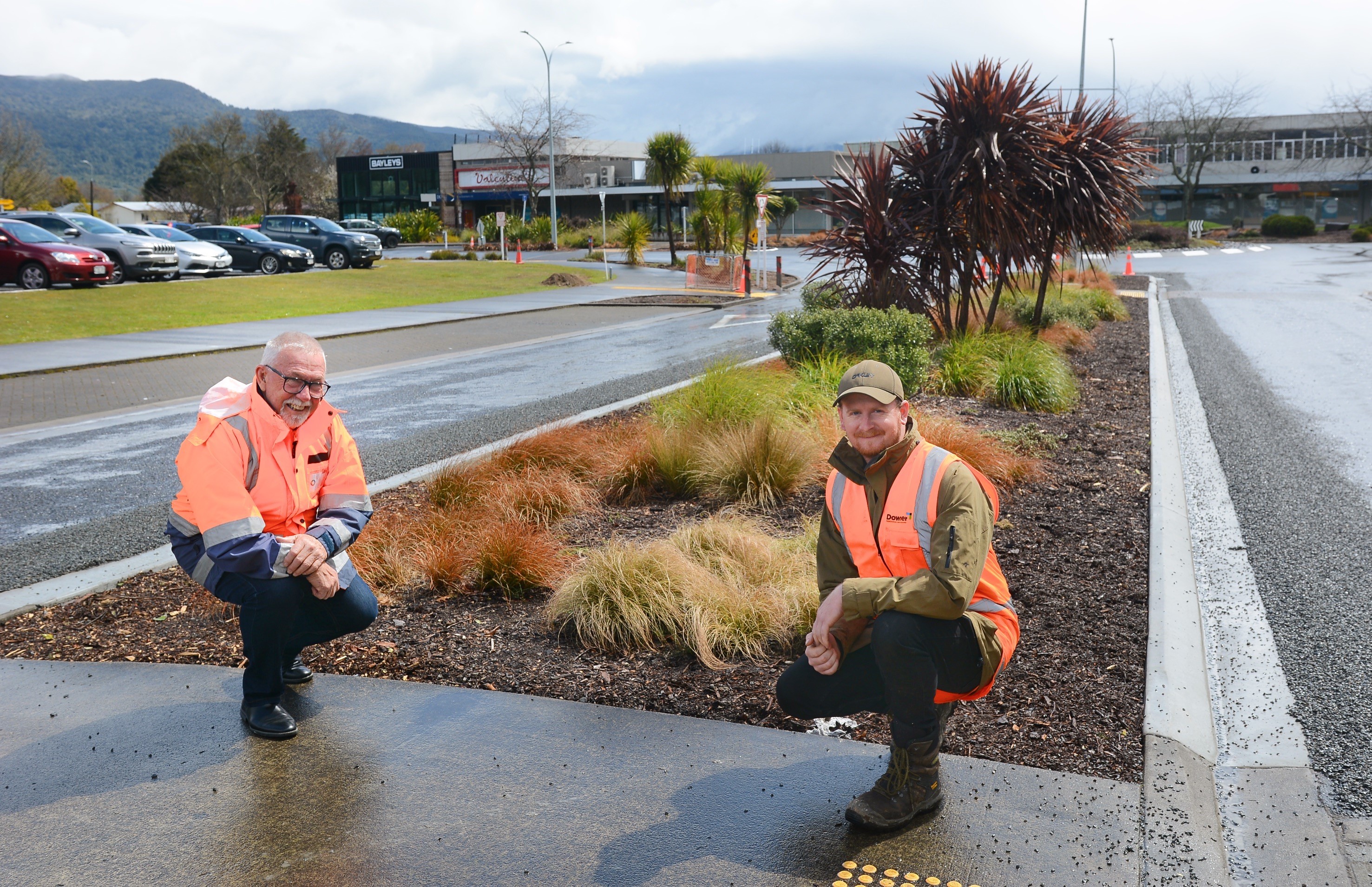 Pictured on the left is Board Chair Clint Green, seen here with Downer’s Raiden Zillwood.  