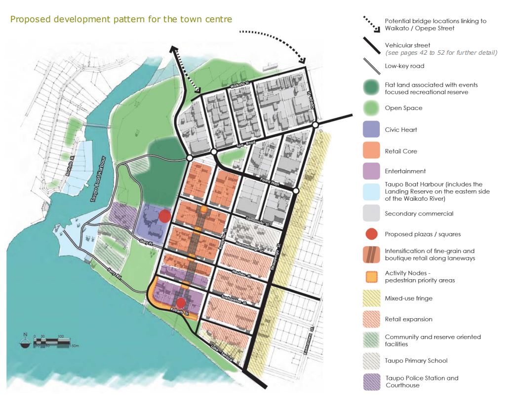 Proposed development map.  