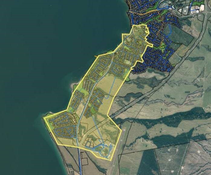 Taupo south map.  