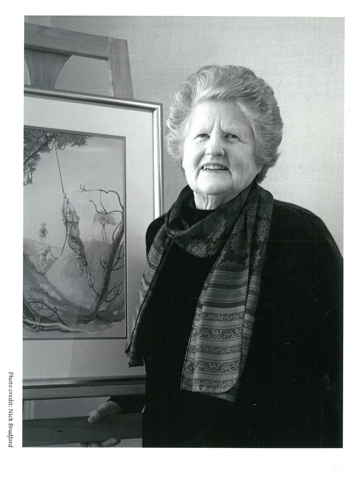 Photo caption: The late Val Raymond. Photo credit / Nick Bradford.  