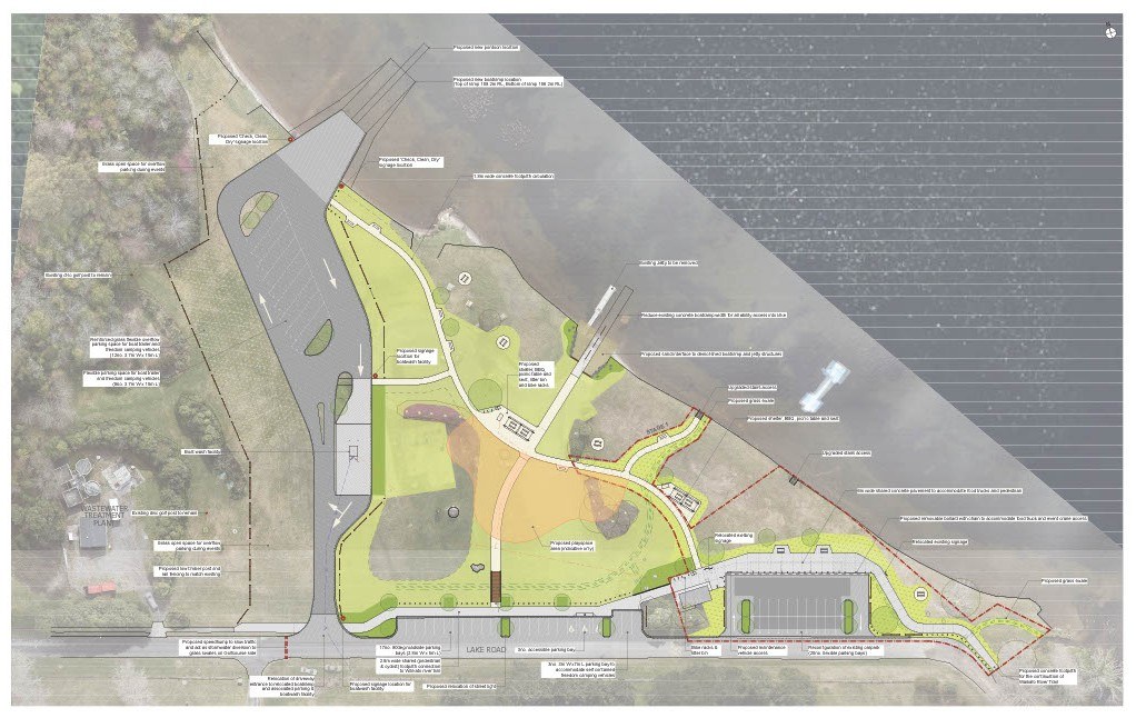 Mangakino lakefront indicative design.  