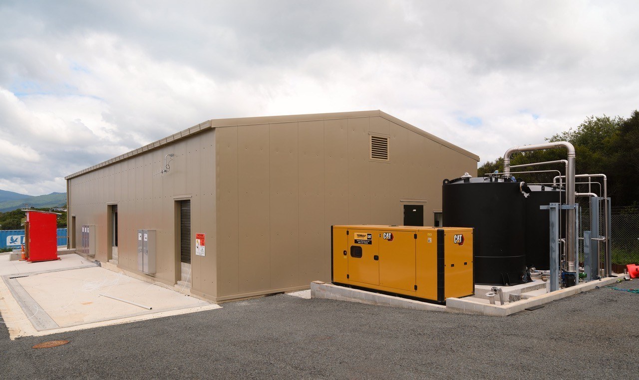 New Omori water treatment plant.  