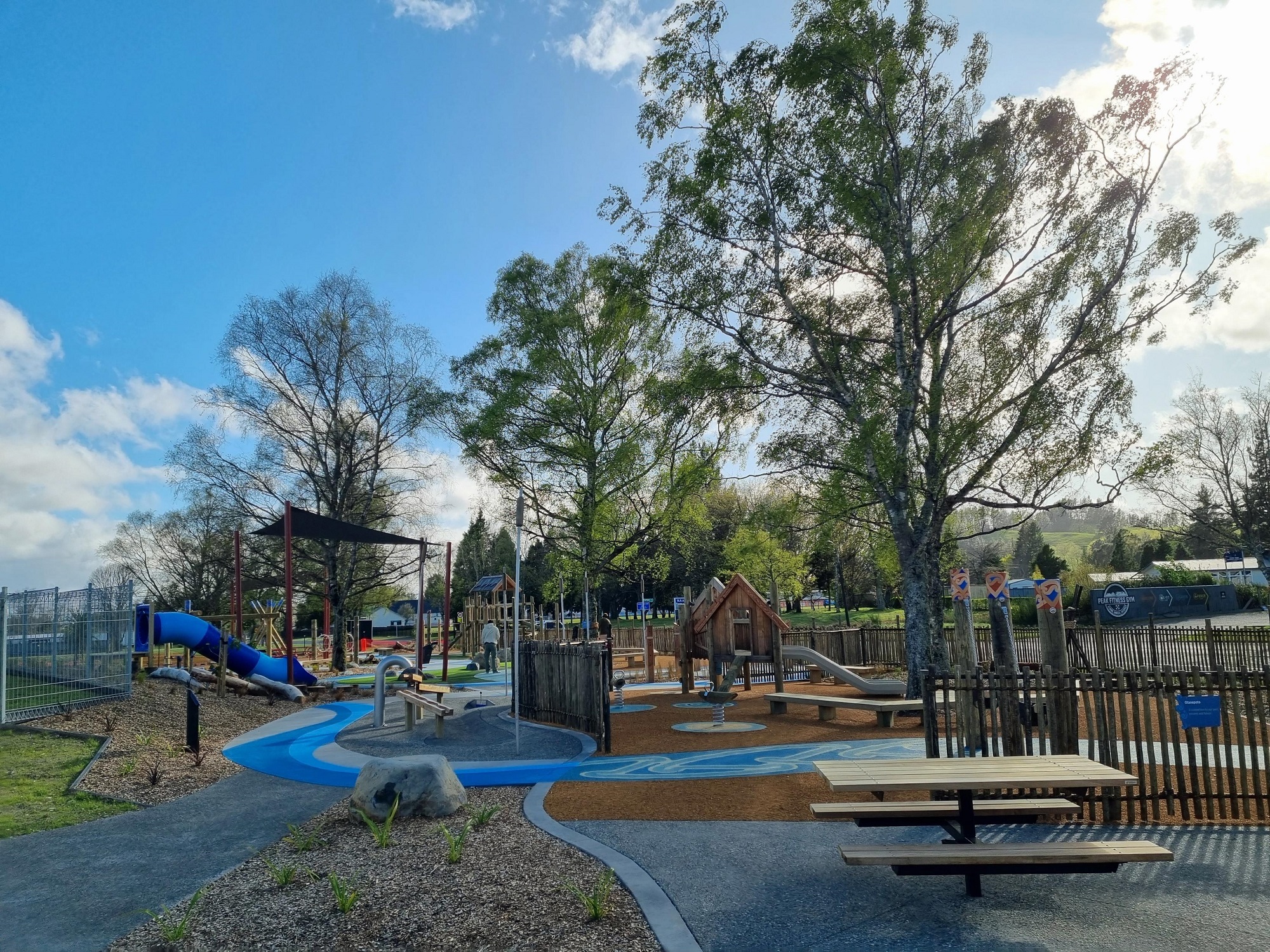 The new Te Kapua Park playground opened in 2023.  