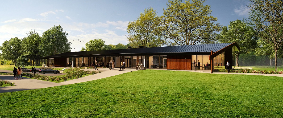 An Architects’ image of how the new Waiora House main building will look.  