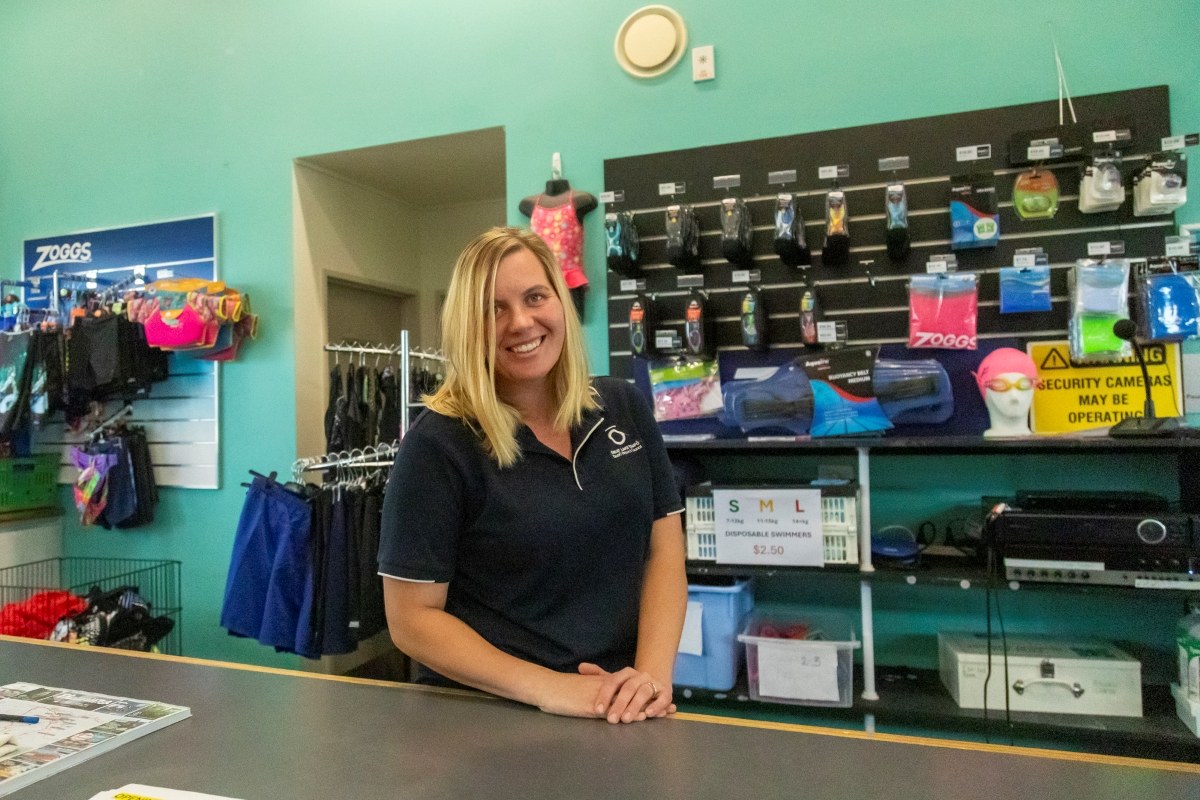 The shop inside the Turtle Pools.  