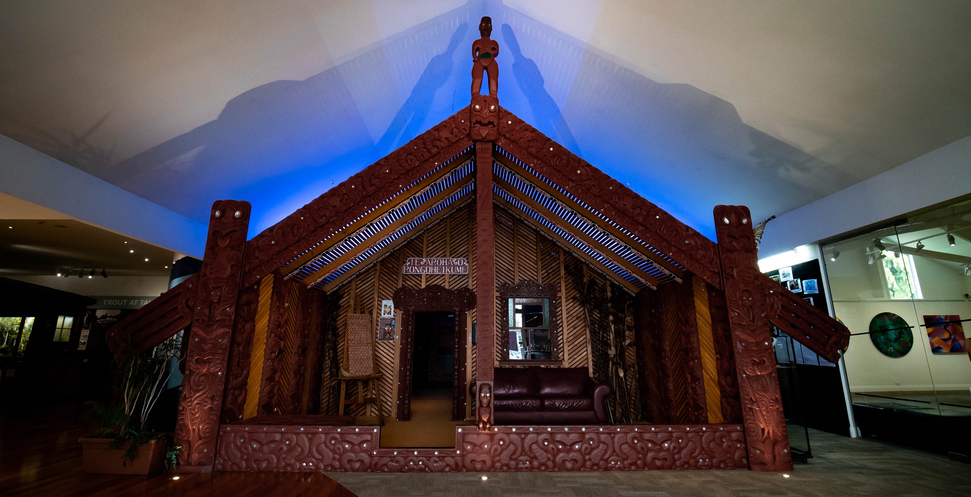 Wharenui Māori Meeting House.  